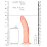 Real Rock Ultra Skin Gode réaliste Curved Dildo 18 x 4.2cm